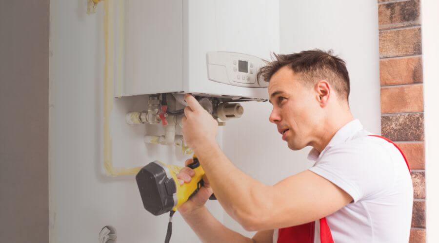 Local tankless water heater installation in Petrolia, TX